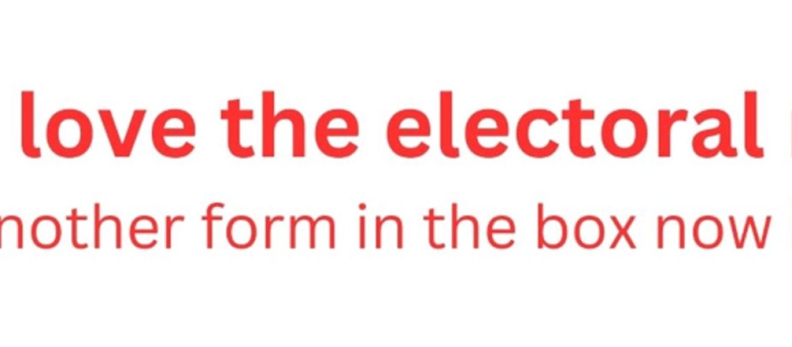 we love electoral roll